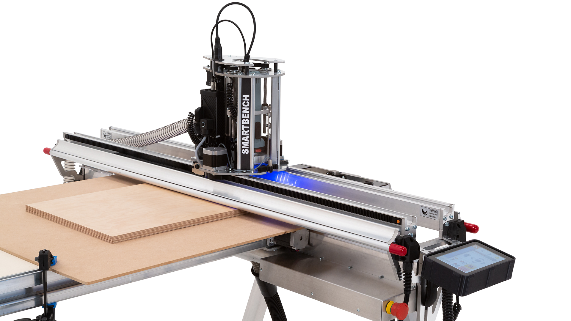Yeti SmartBench - genuinely different approach to CNC machining | Full sheet capacity in portable mode *