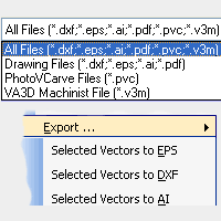 Vectric VCarve Desktop Import 2D Data